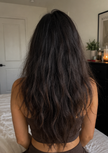 Before using the massage comb