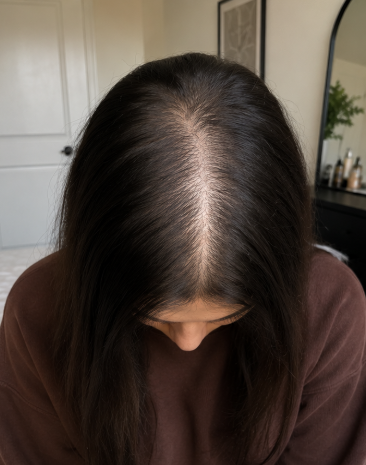 Before using the massage comb