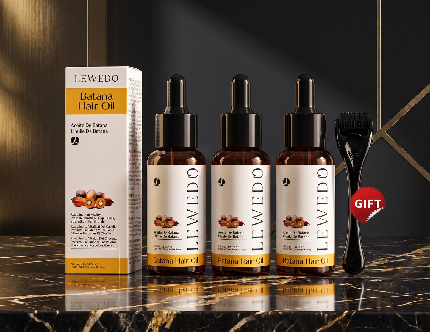 Sérum de Aceite Batana para Crecimiento Capilar Crecimiento Rápido Aceite Esencial Belleza Cuidado del Cabello Anticaída Esencia Natural para Reparar Cabello Dañado